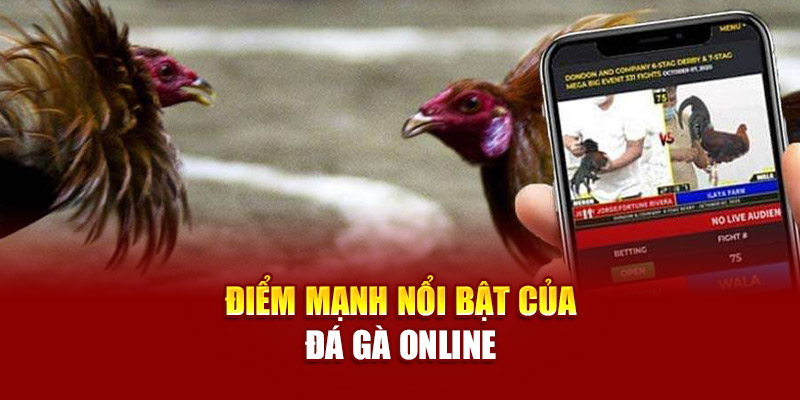 Điểm mạnh nổi bật của đá gà online