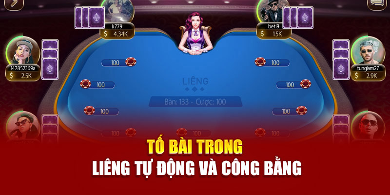 Tố bài trong Liêng tự động và công bằng